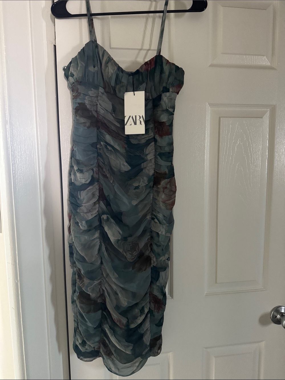 Blue ZARA dress